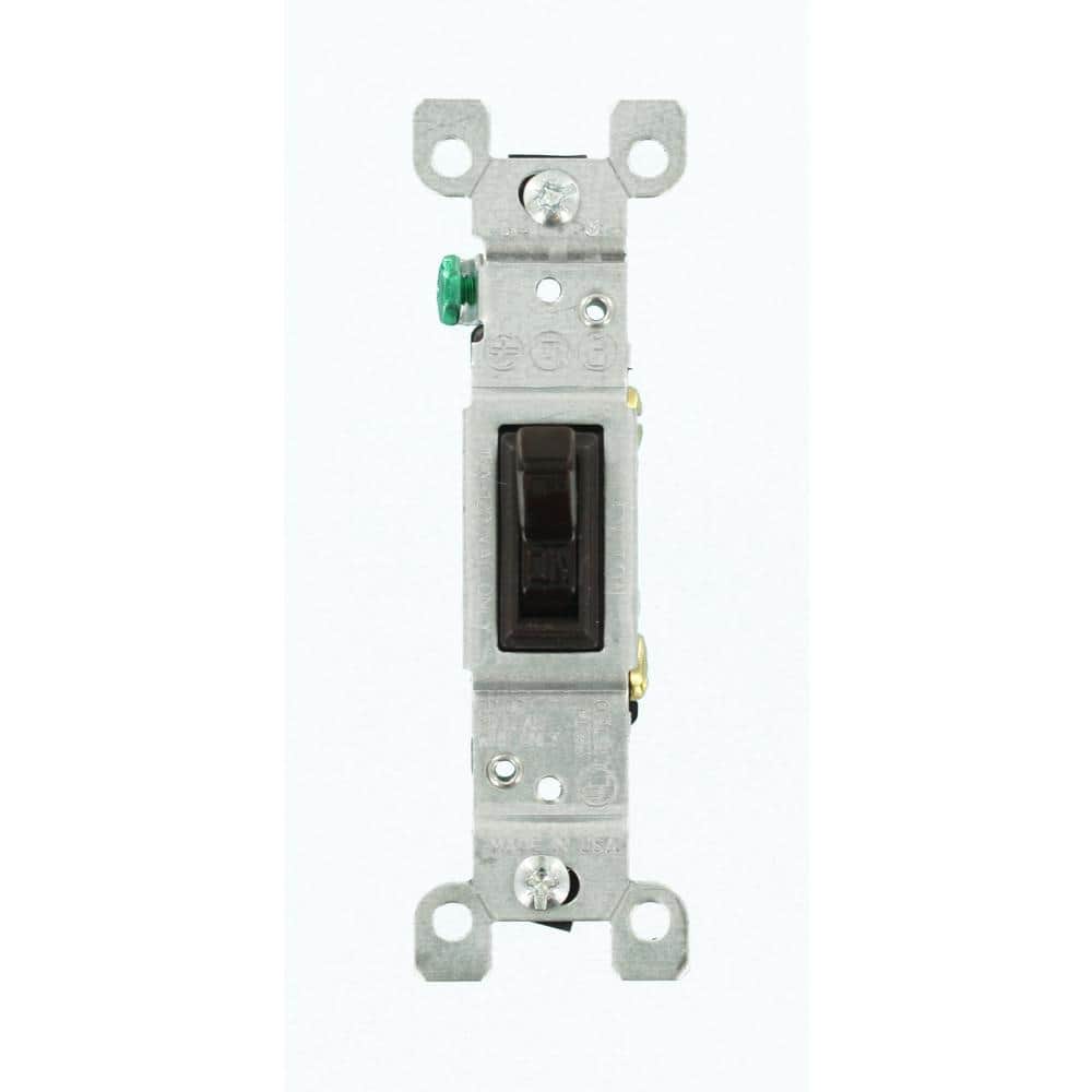 Leviton Residential grade Single-Pole Toggle Switch, 1451-2E (1)