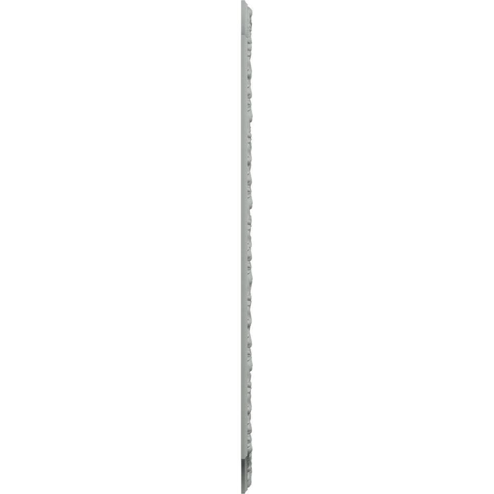 Ekena Millwork 24 in. W x 48 in. H Unfinished Polyurethane Sussex Floral Panel Moulding Kit (Single Panel) (3)
