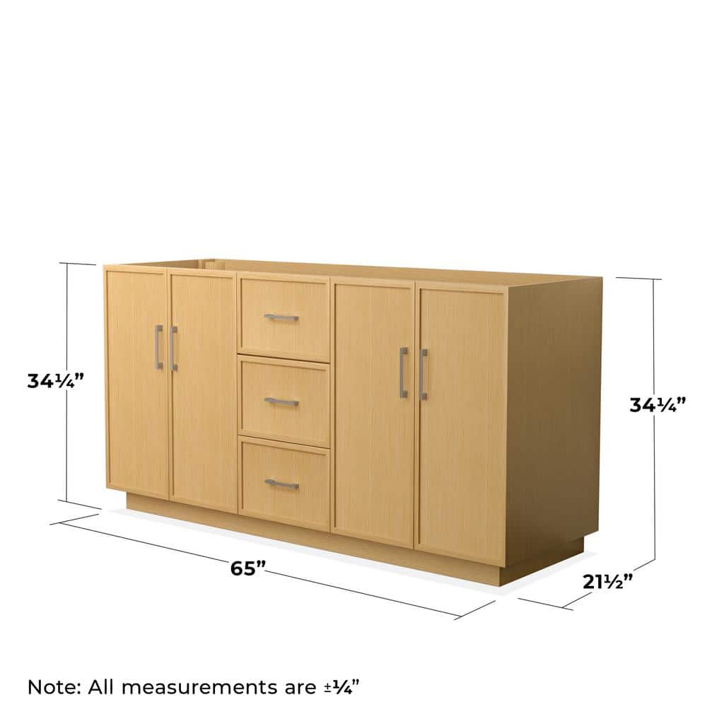 Wyndham Collection Elan TK Bath Vanity Cabinet without Top Light Oak (3)