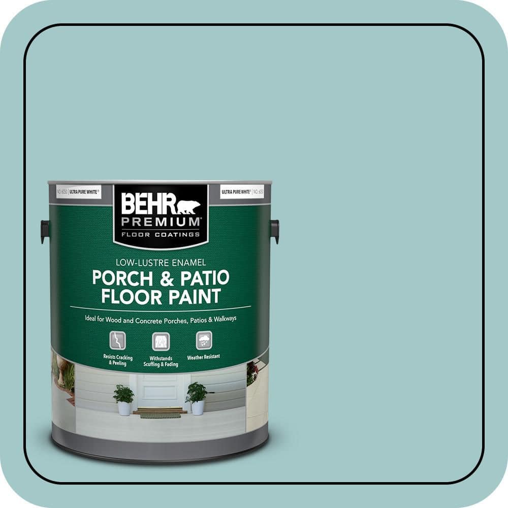 BEHR PREMIUM #PPU13-10 Low-Lustre Enamel Interior/Exterior Porch and Patio Floor Paint (1)