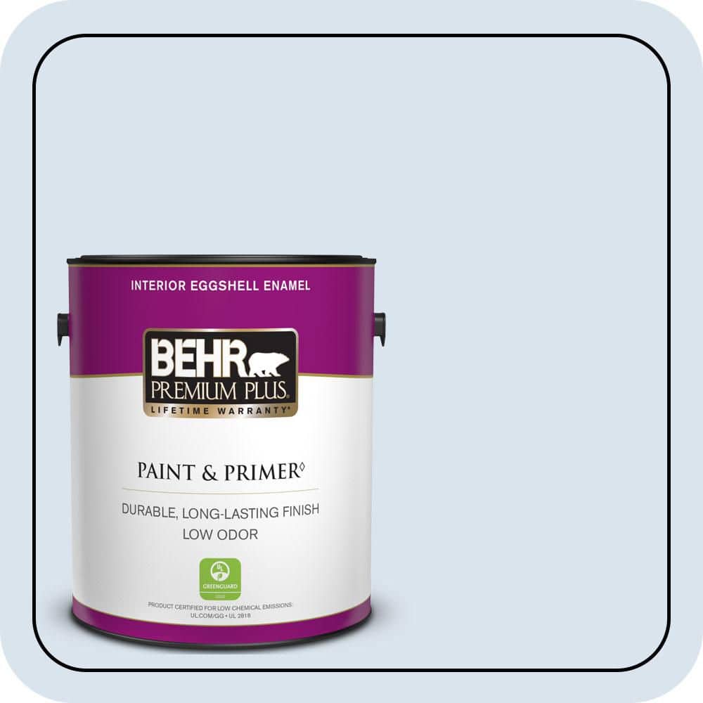 BEHR PREMIUM PLUS #590C-2 Ocean Air Enamel Low Odor & Primer (1)