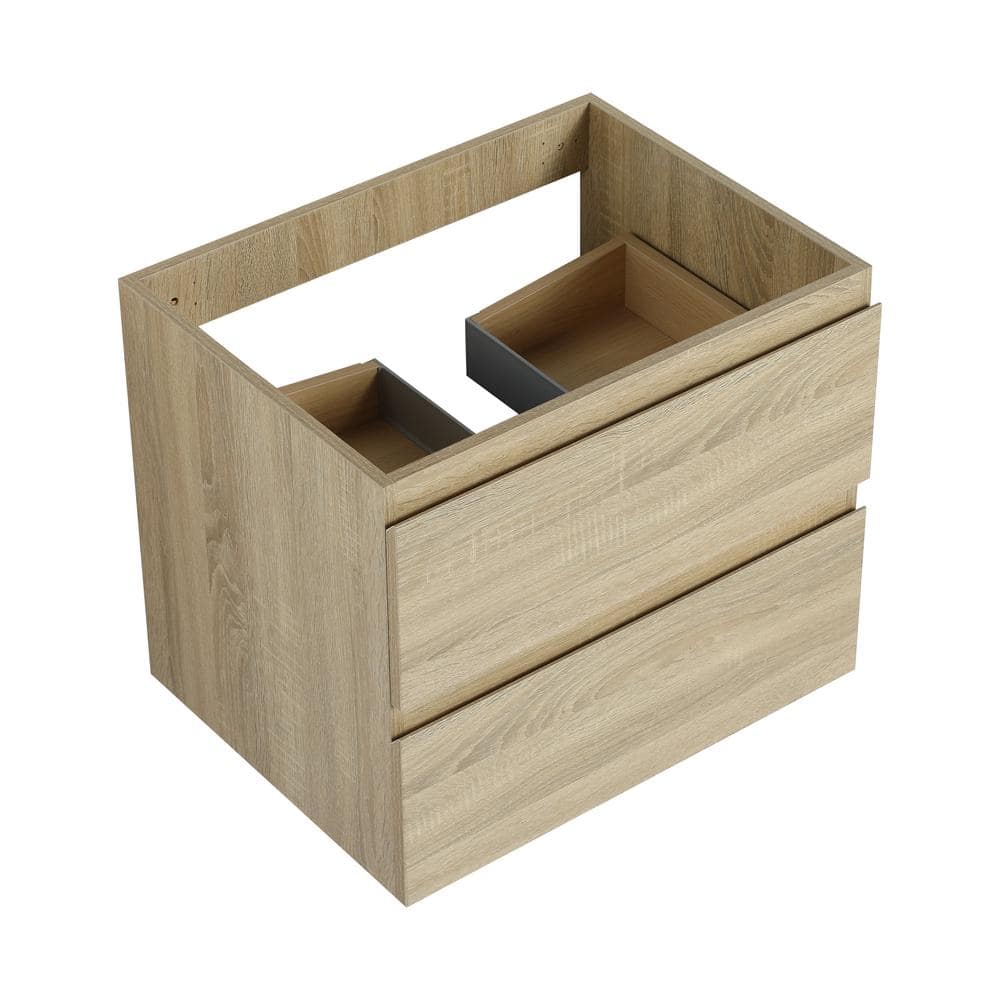 Tileon 19 in. W 17.94 in. D 19.69 in. H Floating Bath Vanity Cabinet without Top with 2-Drawers (1)
