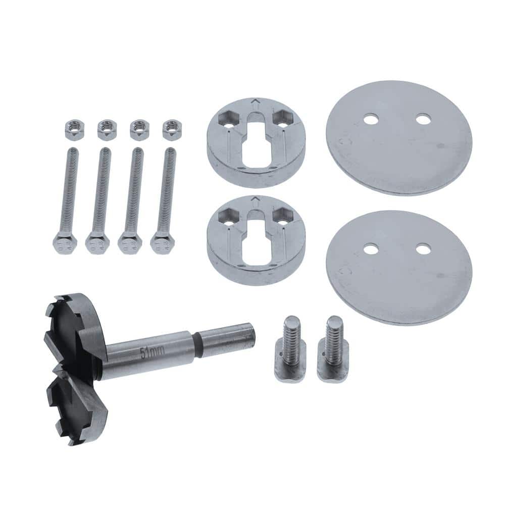 Milescraft Clamp Anchors Workbench Mounting Hardware, 2-Pack with Forstner bit included (1)