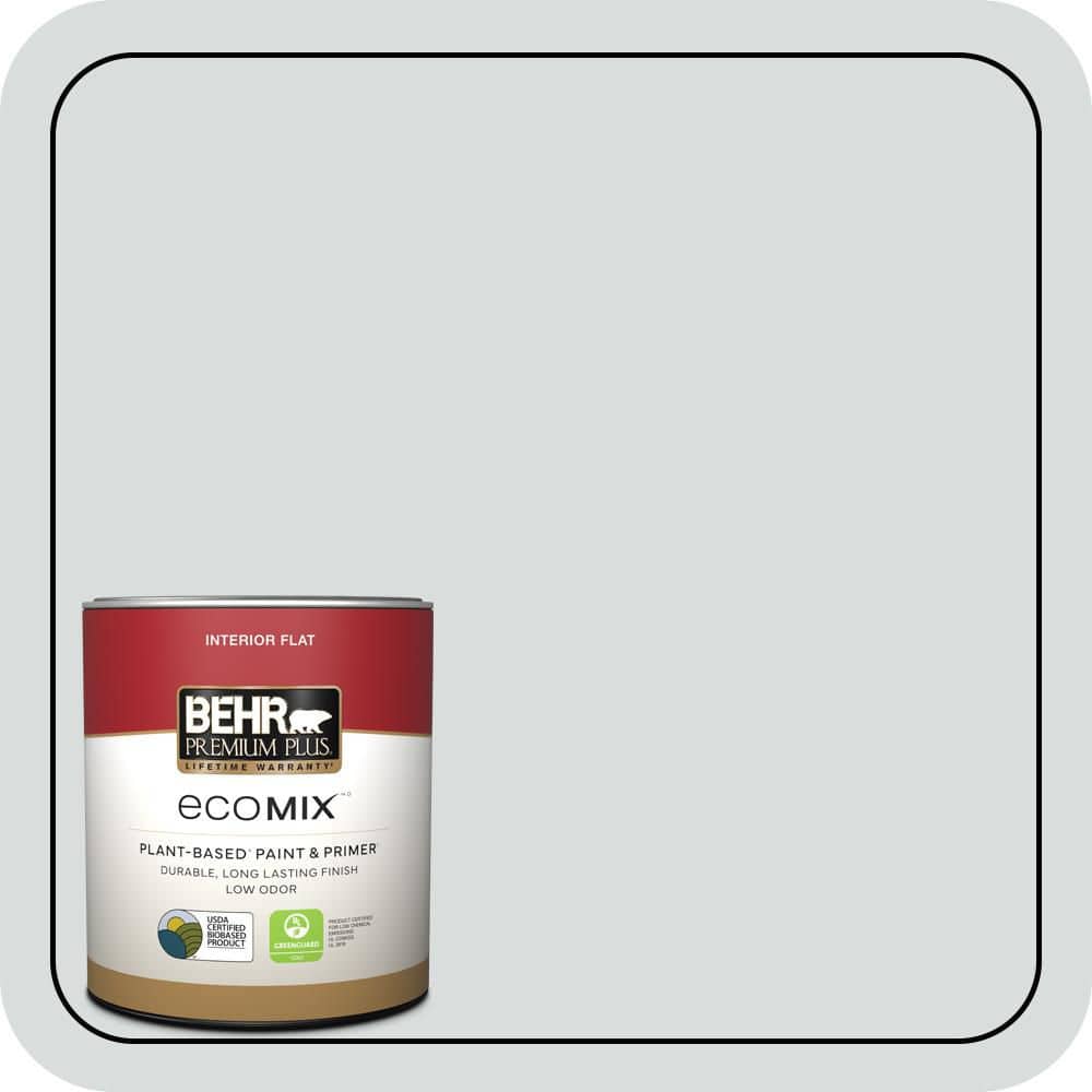 BEHR PREMIUM PLUS #ECC-33-2 Silver Sands Flat EcoMix Plant-Based & Primer (1)
