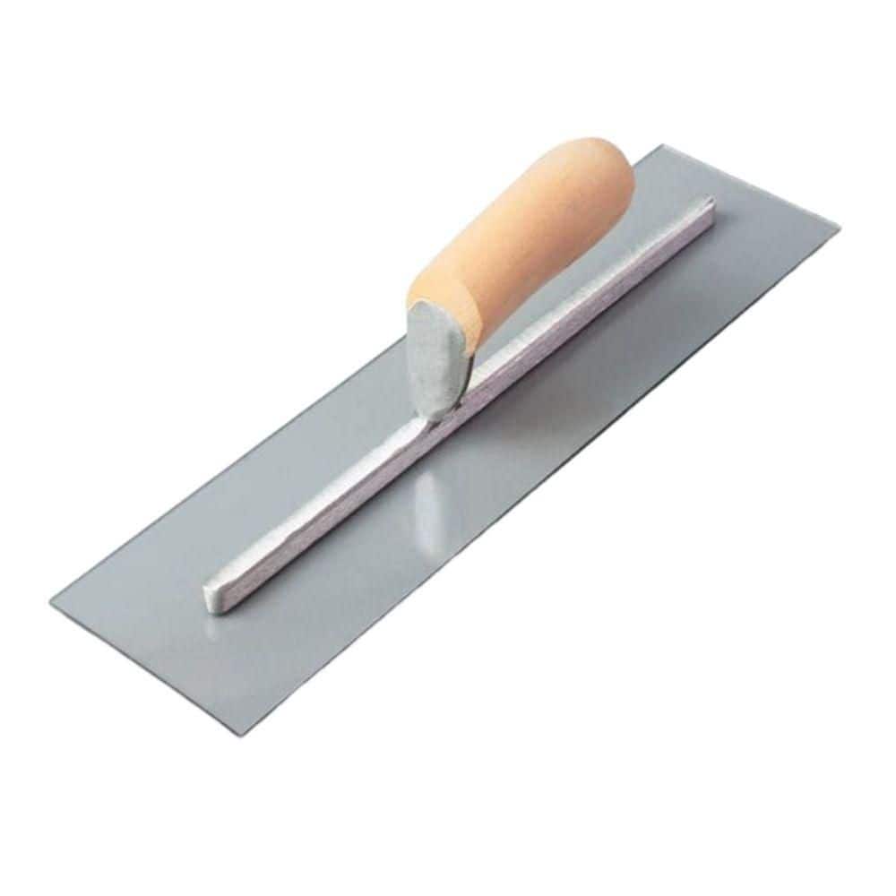 Bon Tool 11 in. x 4-1/2 in. Plastic Finishing Trowel with Camel Handle