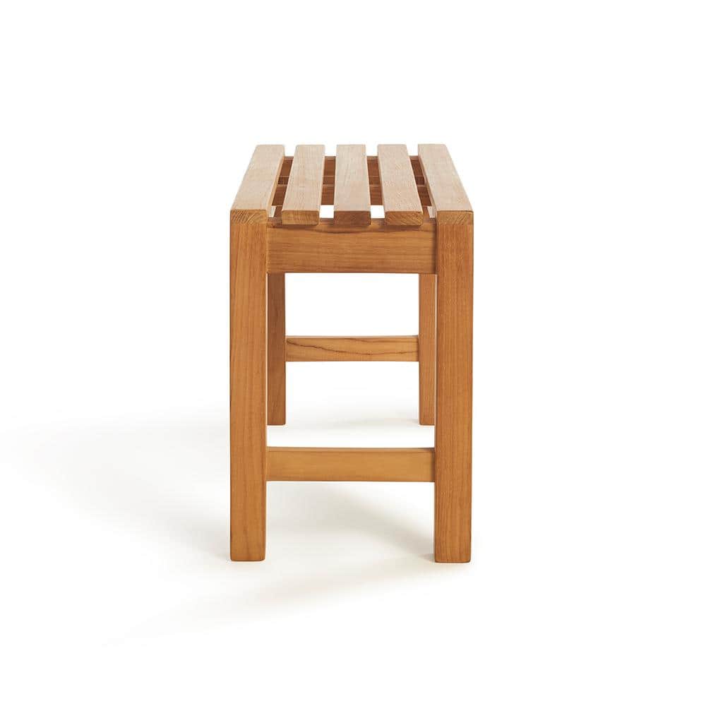 ARB Teak and Specialties Coach 29.5 in. W x 12.25 in. D x 17.75 in. H Flat Shower Seat in Natural Teak (2)