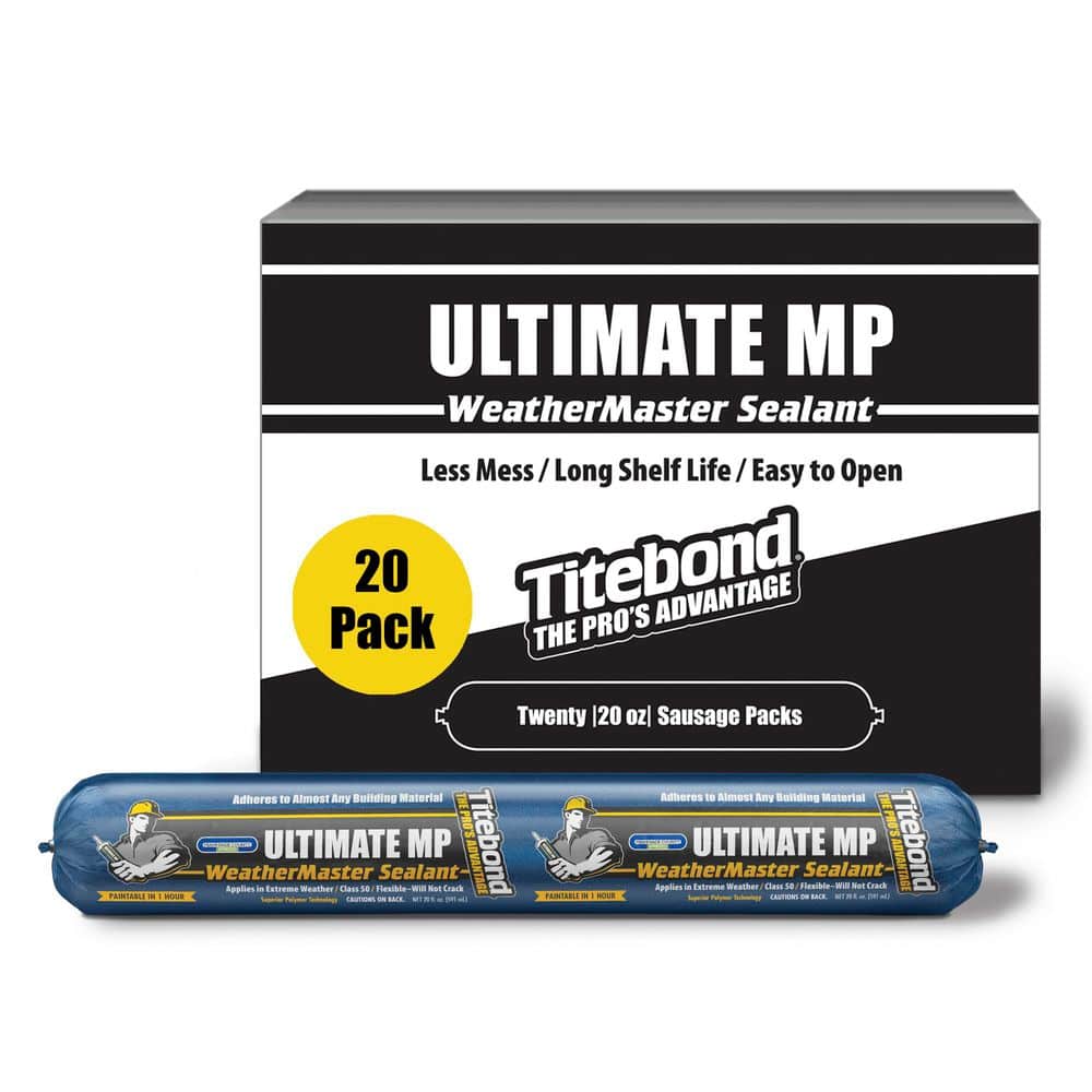 Titebond WeatherMaster 20 oz. Dark/Special Bronze Ultimate MP Sealant Sausage (20 Pack)