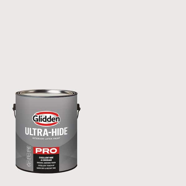 Glidden Ultra-Hide 1 Gal. PPG1014-1 Glacial Ice Eggshell Interior Paint (2)