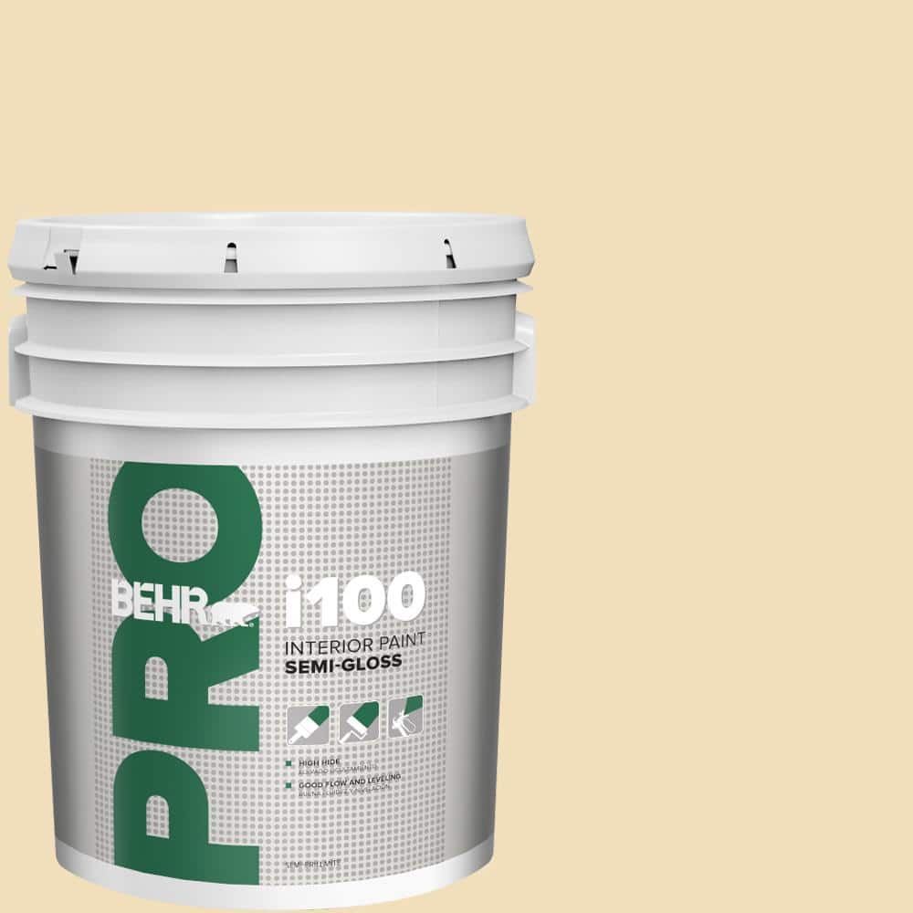BEHR PRO 5 gal. #M320-3 Brushstroke Semi-Gloss Interior Paint
