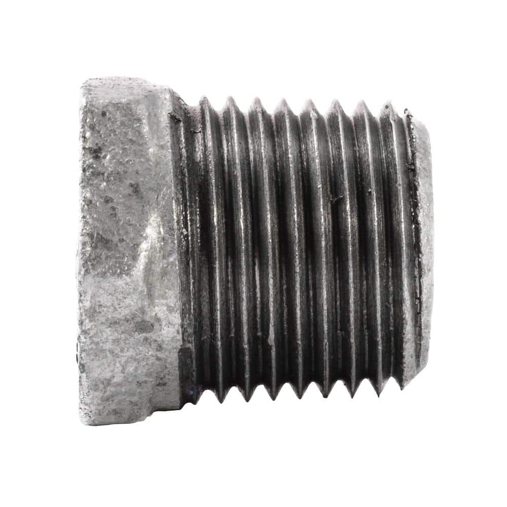 Southland 3/8 in. x 1/4 in. Galvanized Malleable Iron MPT x FPT Hex Bushing Fitting (2)