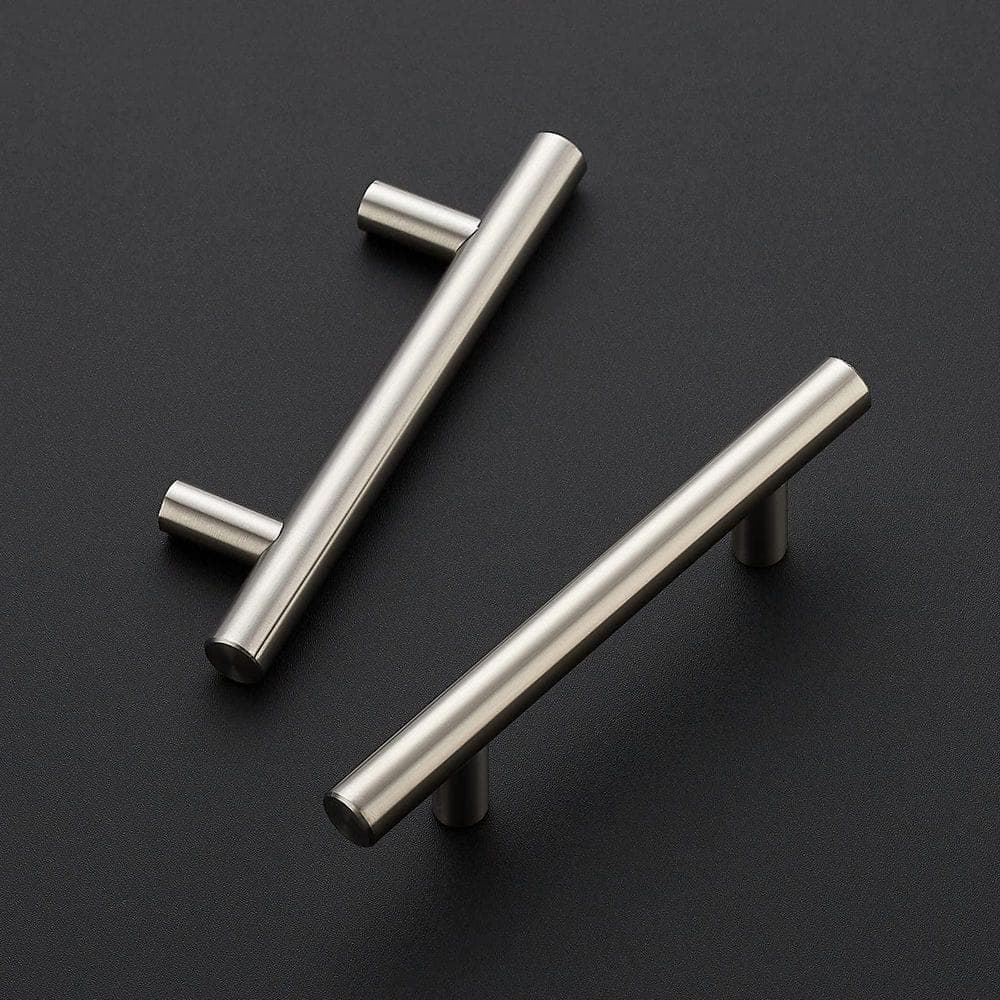 Numhew 30-Pack 5 in. Stainless Steel Cabinet Pulls in Brushed Nickel, Kitchen Drawer Pulls, Cabinet Handles, 3 in. Hole Center (2)