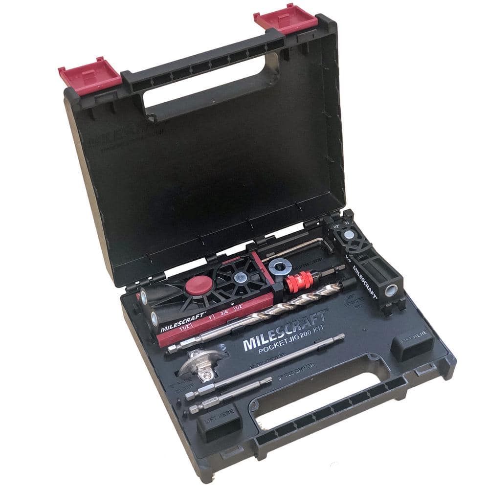 Milescraft PocketJig200XCJ Ultimate Pocket Hole Bundle with 2 Jigs and 2 in. FaceClamp (3)