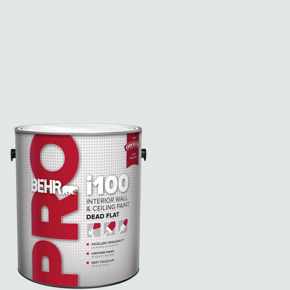 BEHR PRO 1 gal. #490E-1 Glimmer Dead Flat Interior Paint