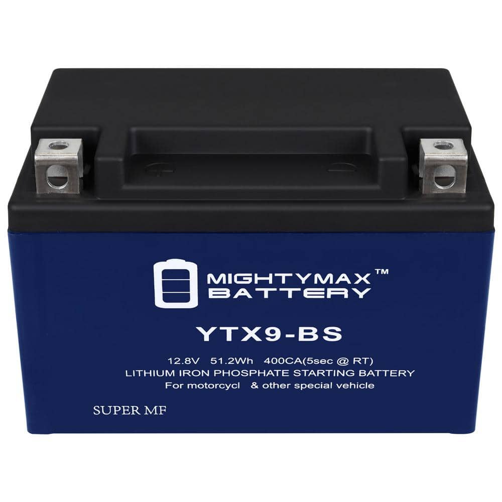 MIGHTY MAX BATTERY 12 Volt 8 AH, 400 CCA, Lithium Iron Phosphate (LiFePO4) Battery (3)