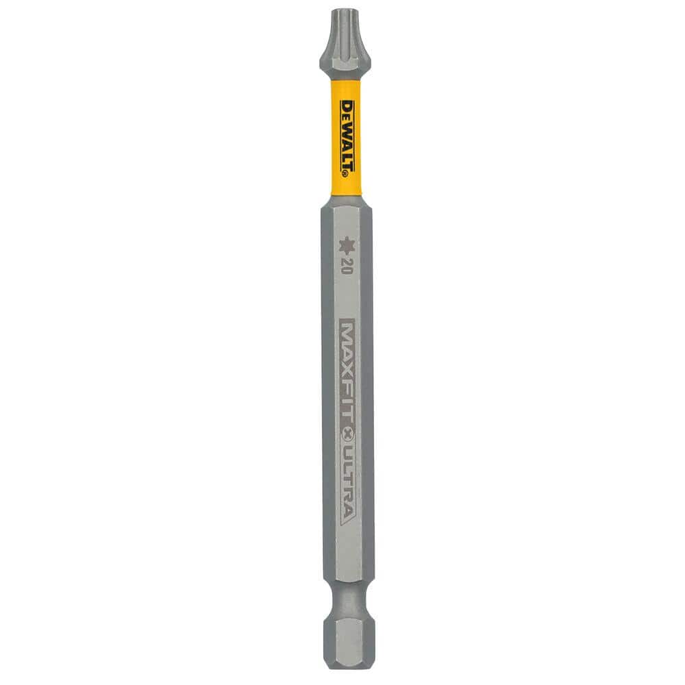 DEWALT MAXFIT ULTRA 3-1/2 in. T20 Steel Screwdriving Bit