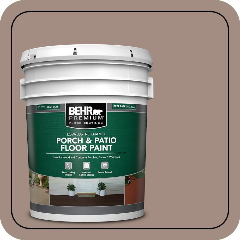 BEHR PREMIUM #770B-5 Low-Lustre Enamel Interior/Exterior Porch and Patio Floor Paint (1)