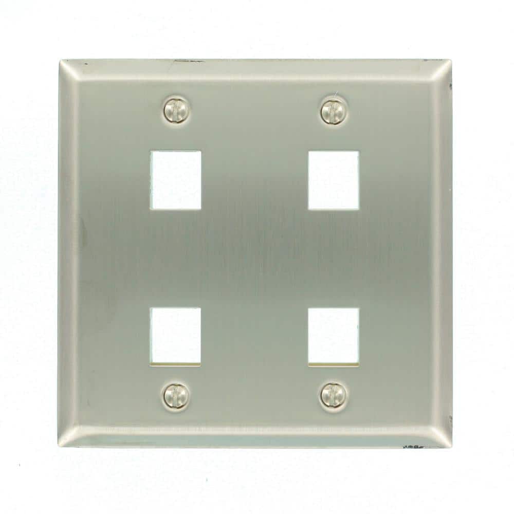 Leviton Audio/Video Wall Plate (1-Pack) (2)