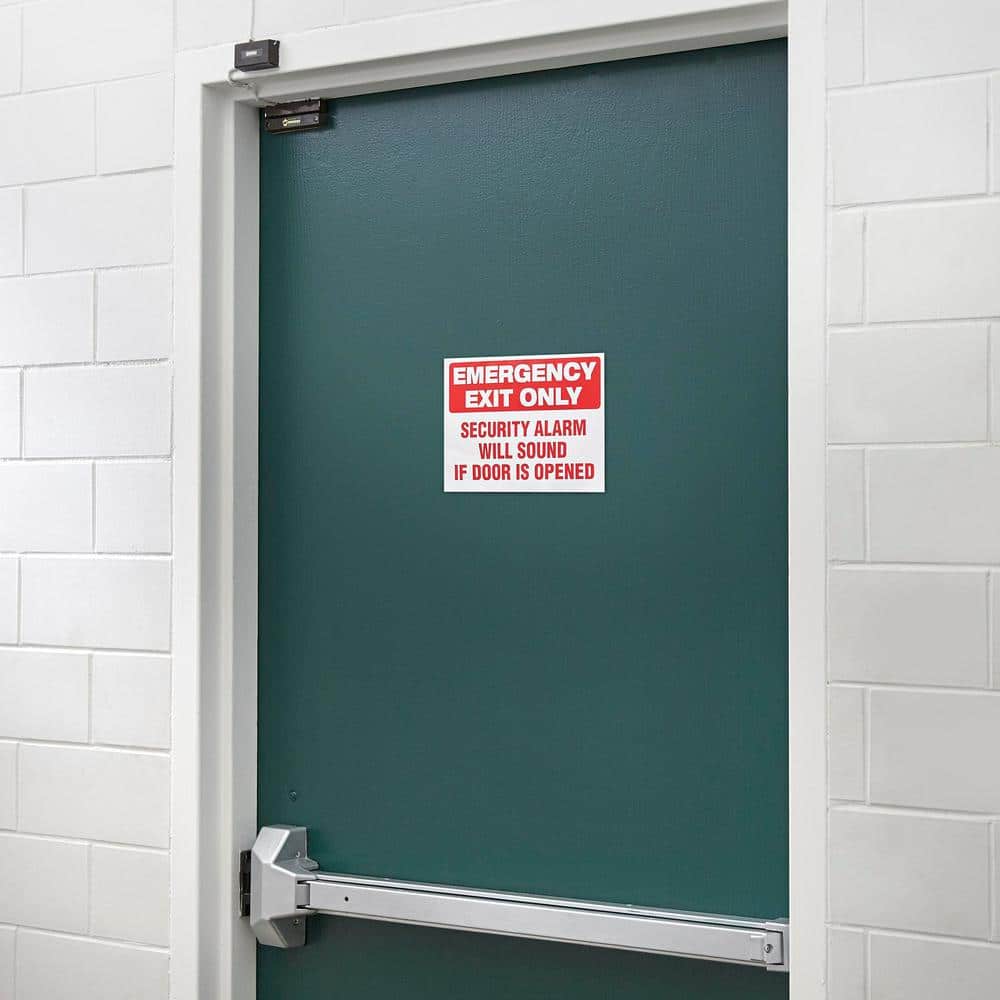 Everbilt 10 in. x 7 in. Emergency Exit Sign (3)