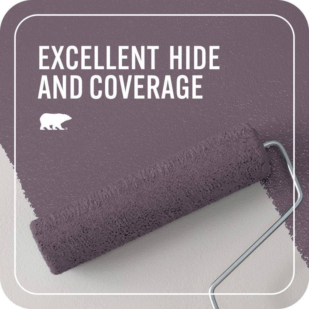 BEHR PREMIUM PLUS #680F-6 Shy Violet Enamel Interior/Exterior Paint & Primer Color Sample (4)