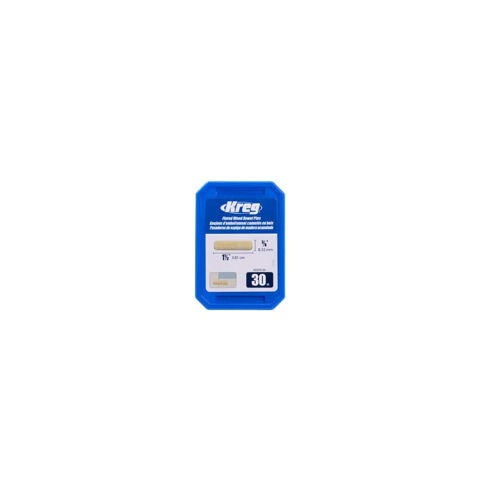 Kreg Dowel 3/8 in. x 1-1/2 in. 30 ct. (3)