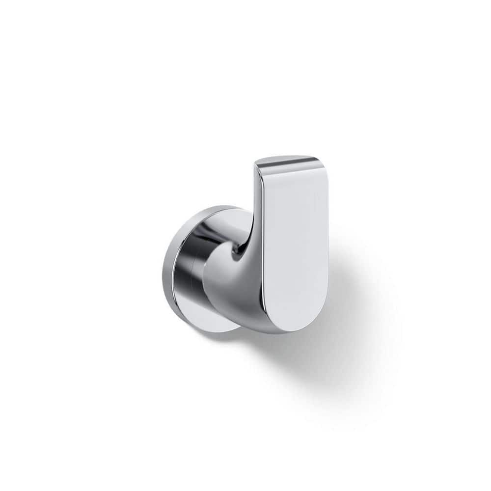KOHLER Honesty J-Hook Single Robe Hook in Polished Chrome (1)