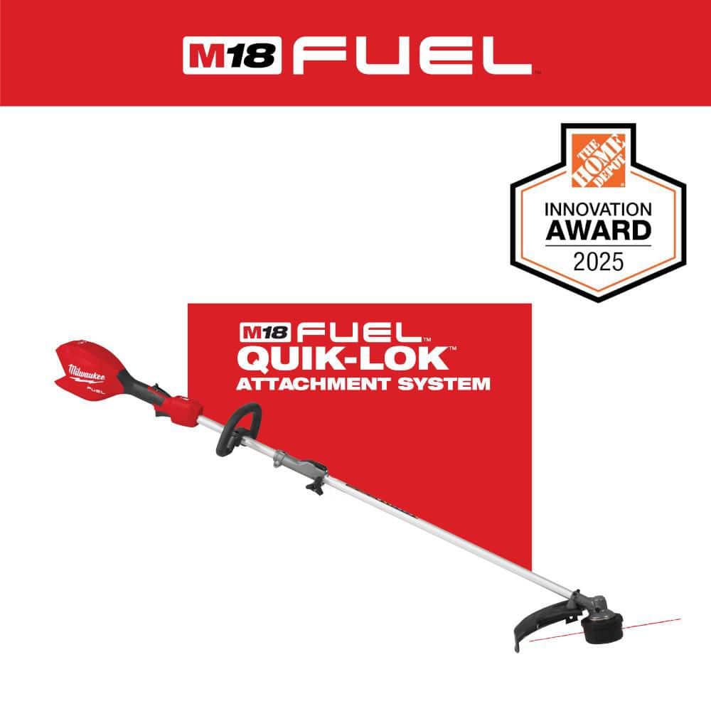 Milwaukee M18 FUEL 18V 16 in. Brushless Cordless Battery Powered String Trimmer with QUIK-LOK Attachment Capability (Tool-Only)