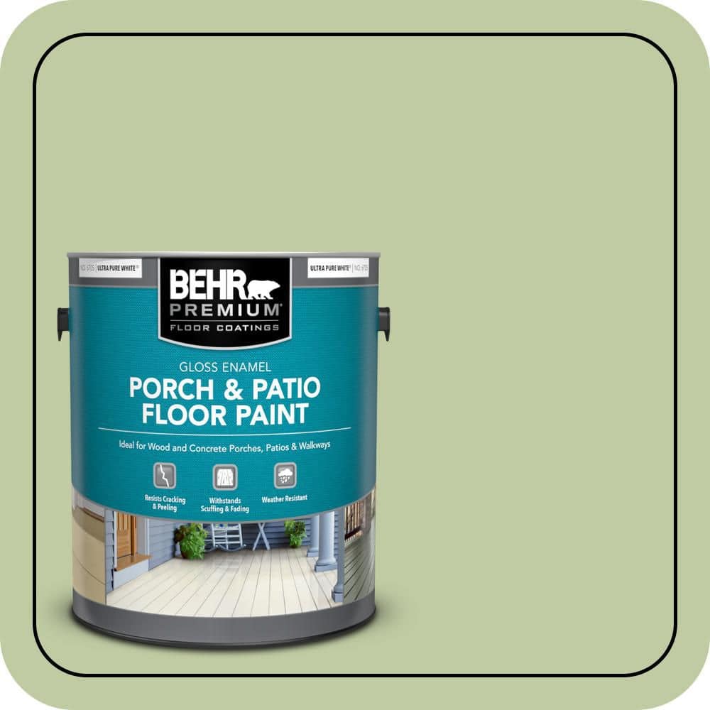 BEHR PREMIUM 1 gal. #M360-4 Marjoram Gloss Enamel Interior/Exterior Porch and Patio Floor Paint