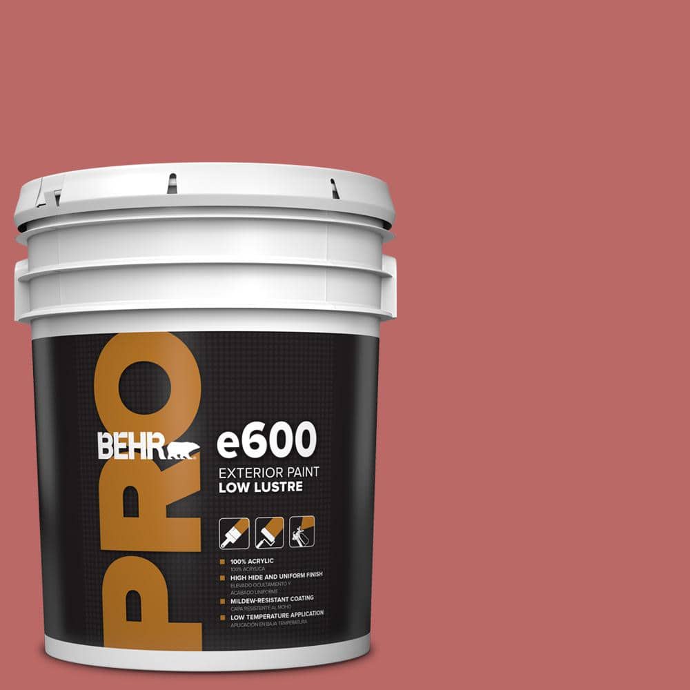 BEHR PRO 5 gal. #MQ1-11 Drama Queen Low Luster Exterior Paint