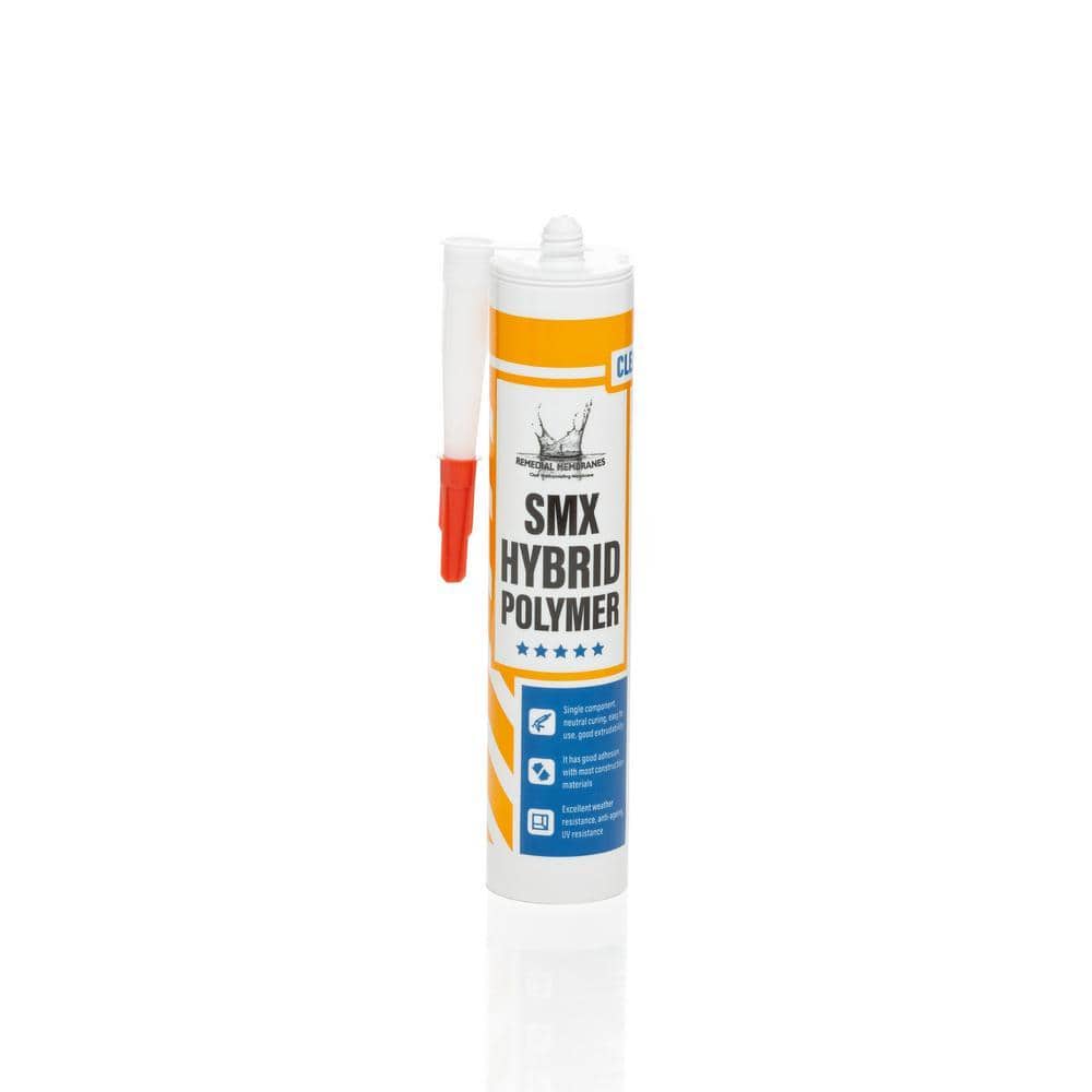 REMEDIAL MEMBRANES LLC Clear SMX Polymer Caulk