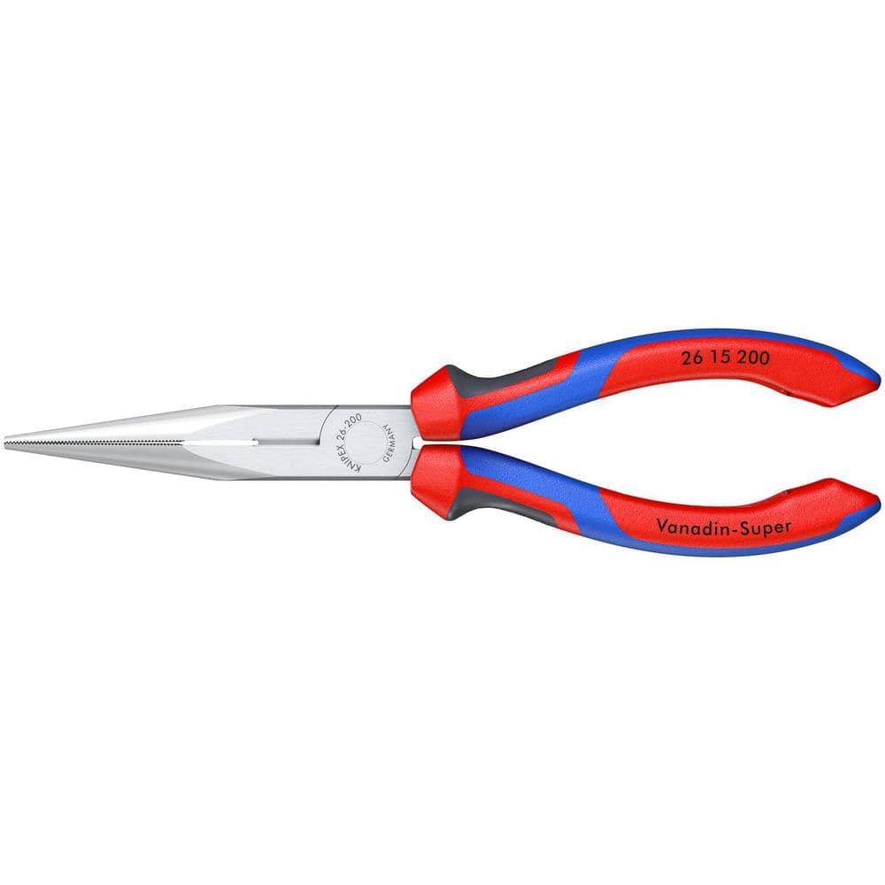KNIPEX 8 in. Long Nose Pliers with Cutter (1)