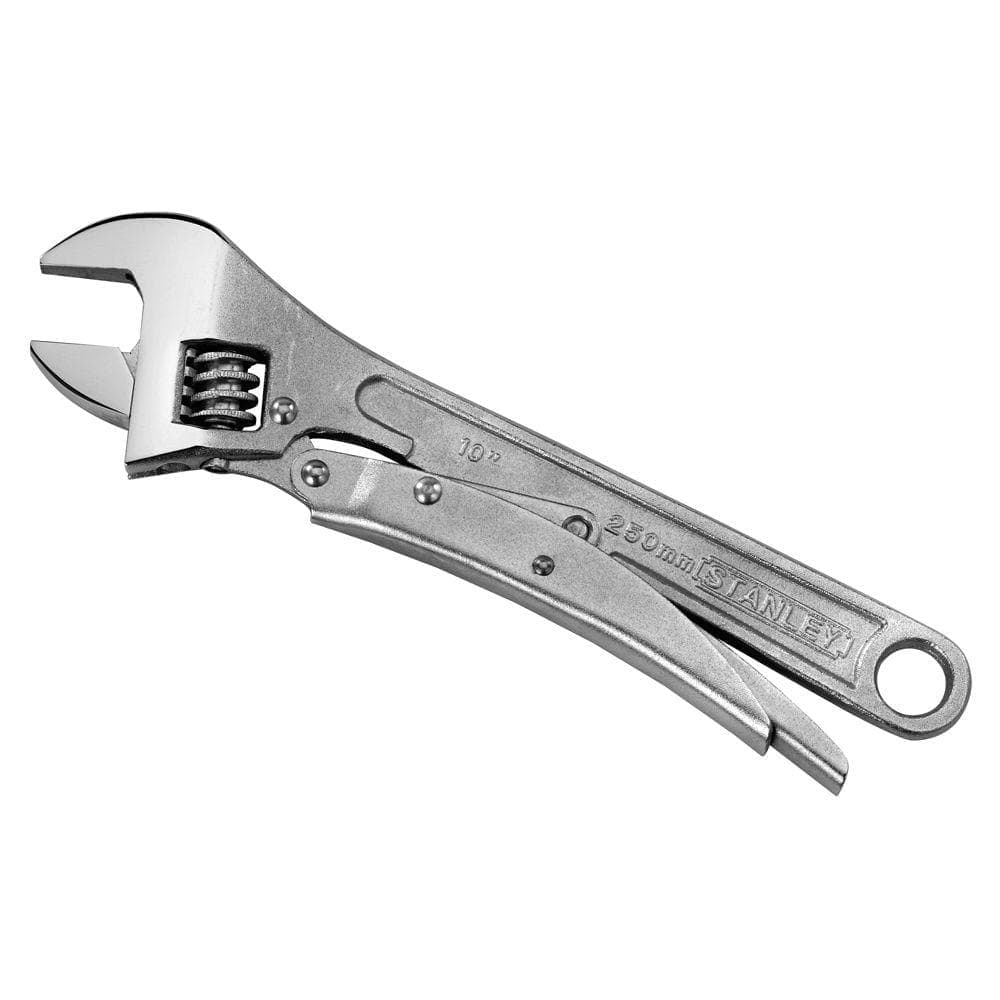 Stanley MaxGrip 10 in. Locking Adjustable Wrench (2)