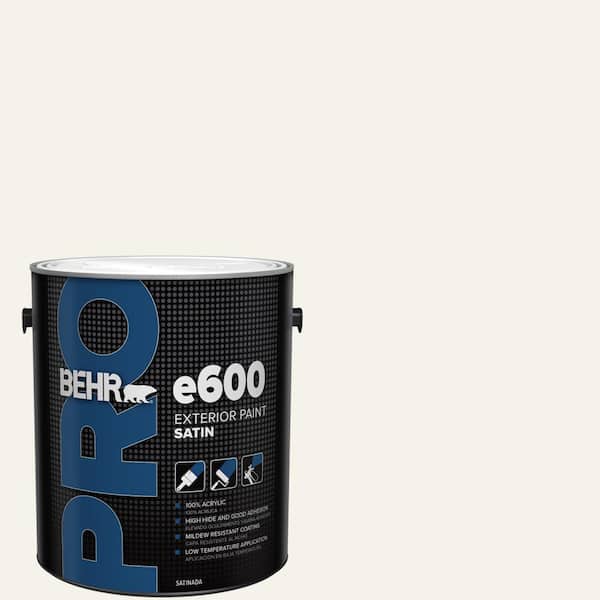 BEHR PRO 1 gal. #BWC-11 Fresh Popcorn Satin Exterior Paint (2)