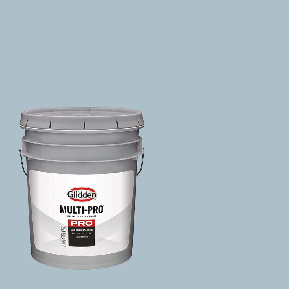 Glidden Multi-Pro 5 gal. PPG1153-4 Chambray Eggshell Interior Paint