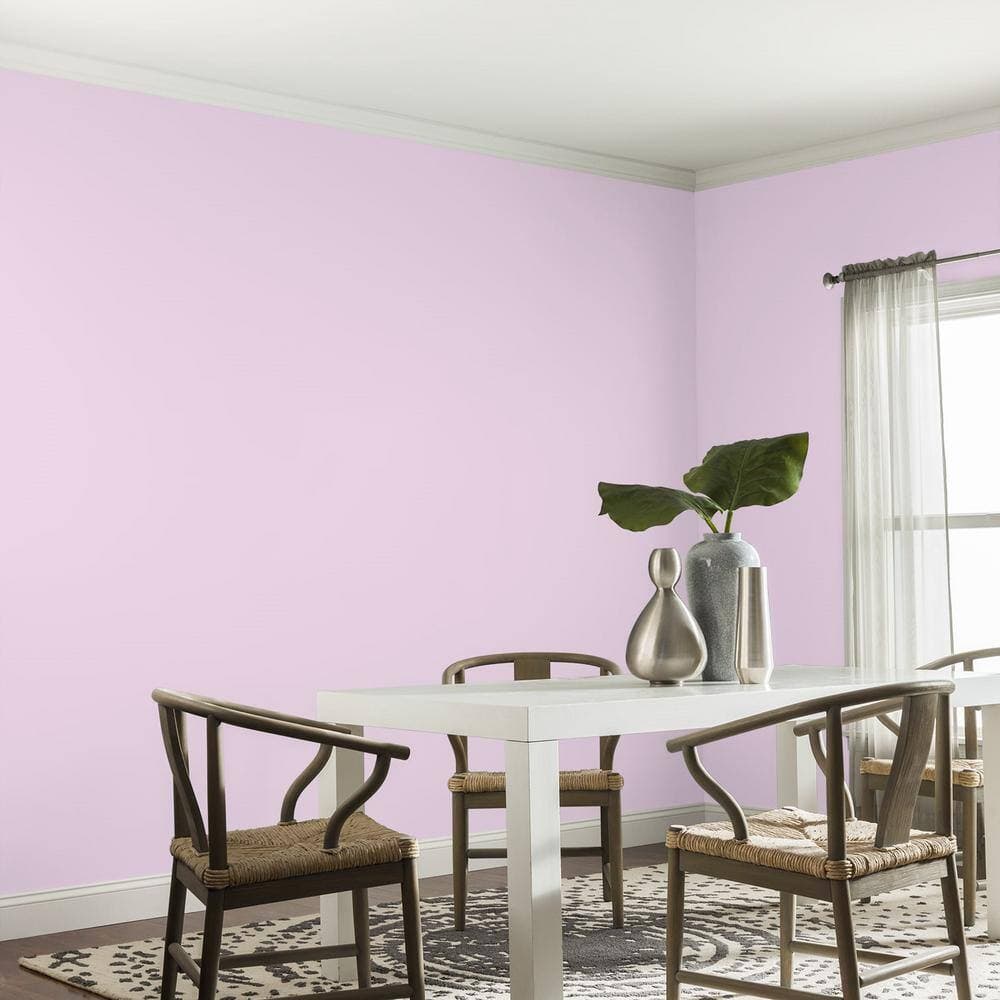 Glidden Premium 1 gal. PPG1251-3 Sonora Rose Satin Interior Paint (4)