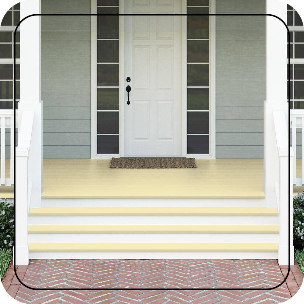 BEHR PREMIUM #380C-3 Textured Low-Lustre Enamel Interior/Exterior Porch and Patio Anti-Slip Floor Paint (2)