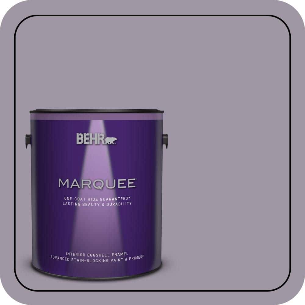 BEHR MARQUEE 1 gal. #N100-4 Fortune One-Coat Hide Eggshell Enamel Interior Paint & Primer