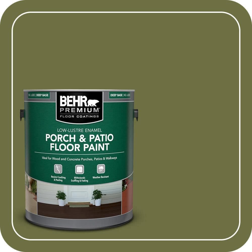 BEHR PREMIUM #M340-7 Textured Low-Lustre Enamel Interior/Exterior Porch and Patio Anti-Slip Floor Paint (1)