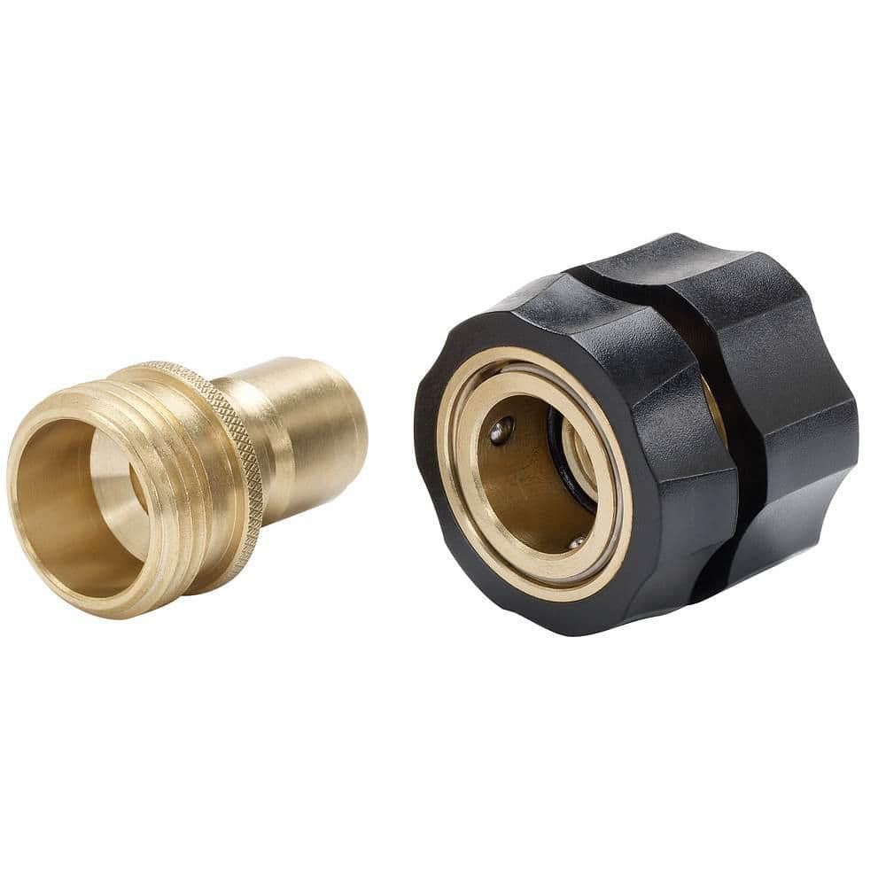 RYOBI Garden Hose Quick-Connect Kit for Garden Hoses Rated up to 300 PSI