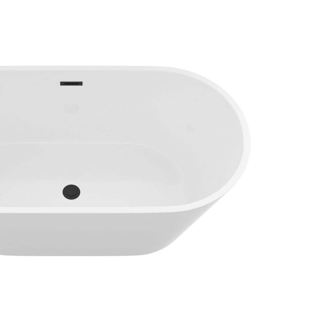 TCYO 30 in. Acrylic Freestanding Soaking Bathtub with Center Drain (4)