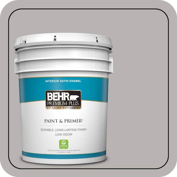 BEHR PREMIUM PLUS #790E-3 Porpoise Enamel Low Odor & Primer (2)