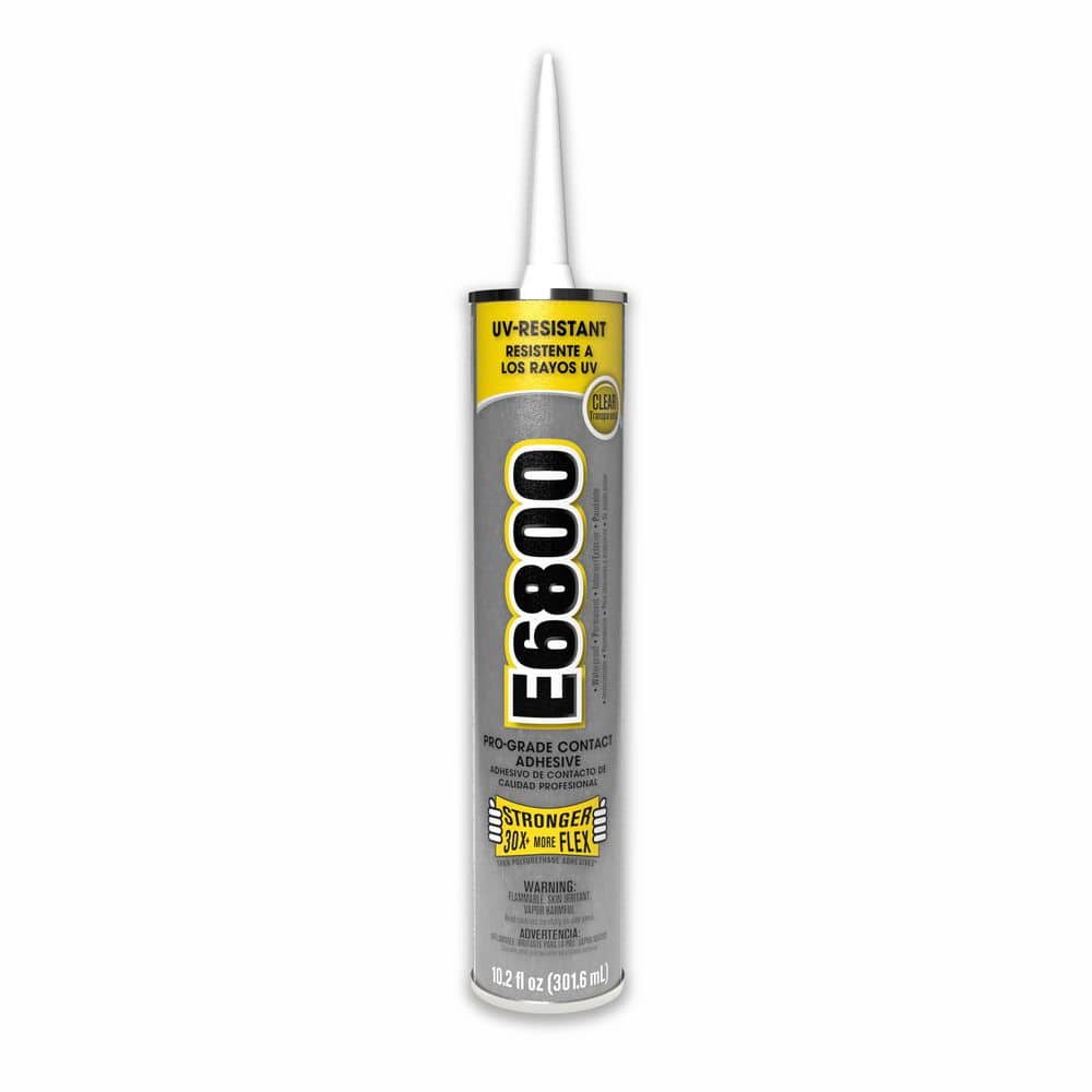 E6800 10.2 fl. oz. Clear UV Resistant Cartridge Adhesive (12-Pack)
