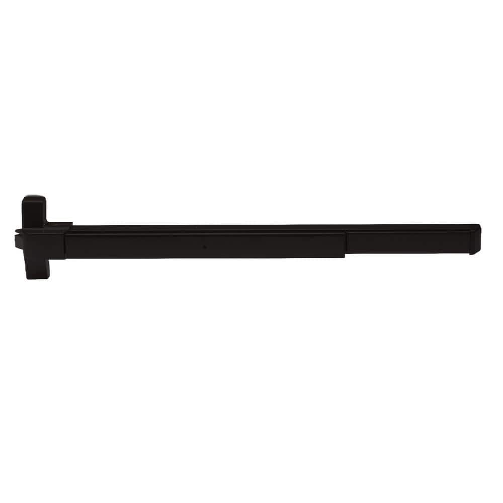 Taco Heavy Duty Grade 1 500 Series 36 in. Fire Rated Rim Vertical Rod Exit Device in Black