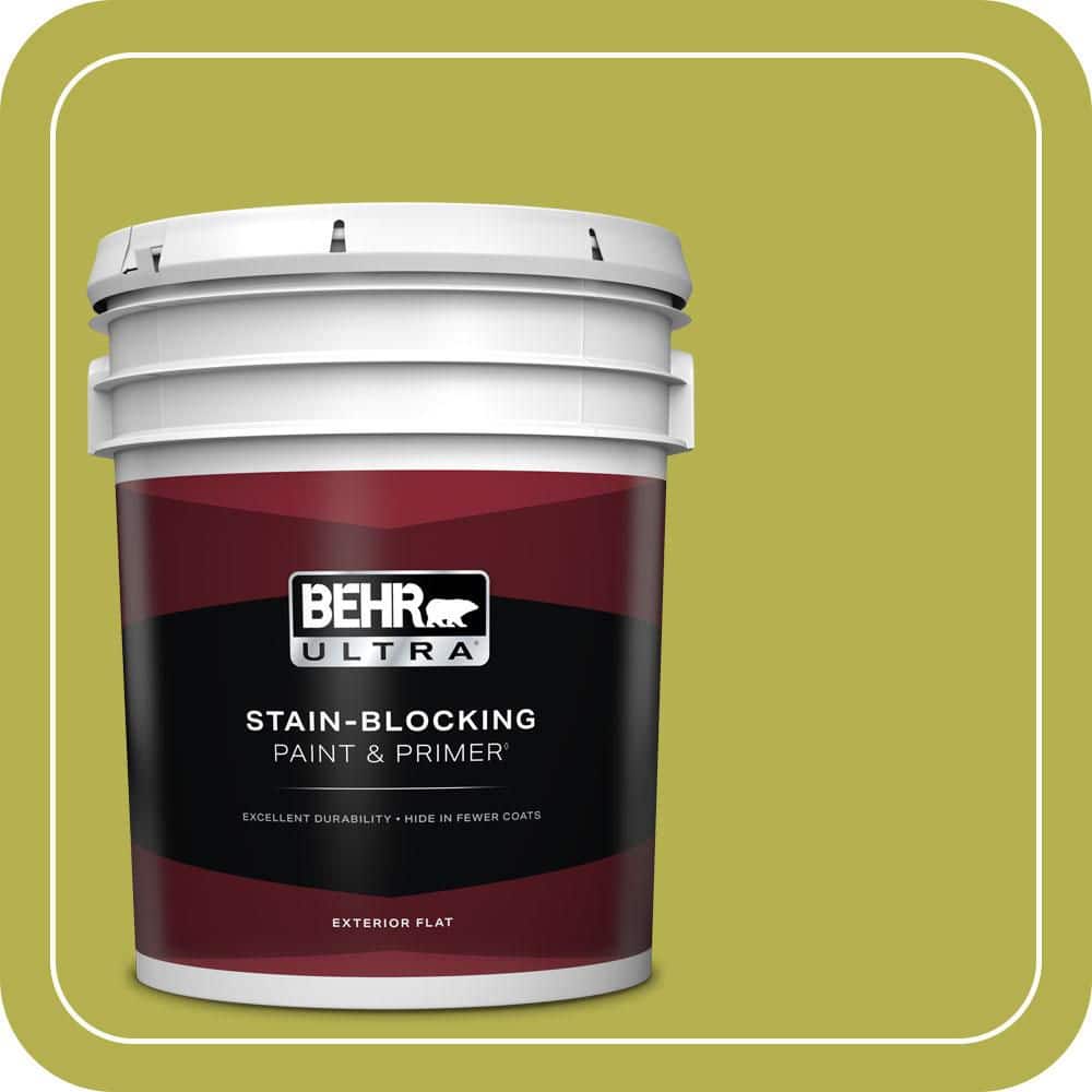 BEHR ULTRA 5 gal. #P350-6 Laser Flat Exterior Paint & Primer