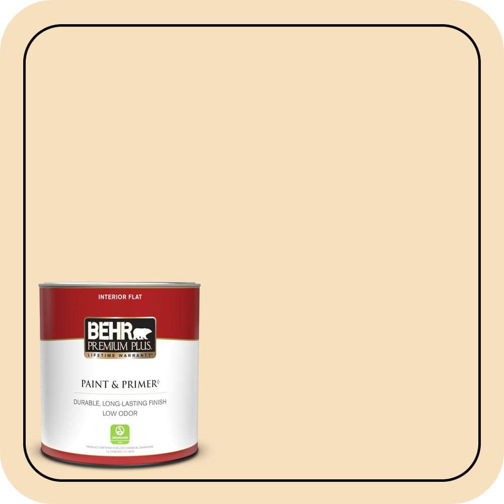 BEHR PREMIUM PLUS #310E-2 Stable Hay Enamel & Primer Color Sample (1)