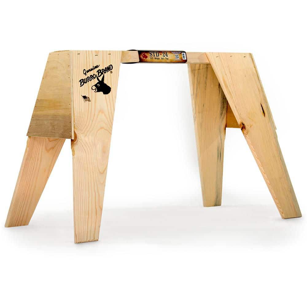 Burro Brand 24 in. Contractor Sawhorse
