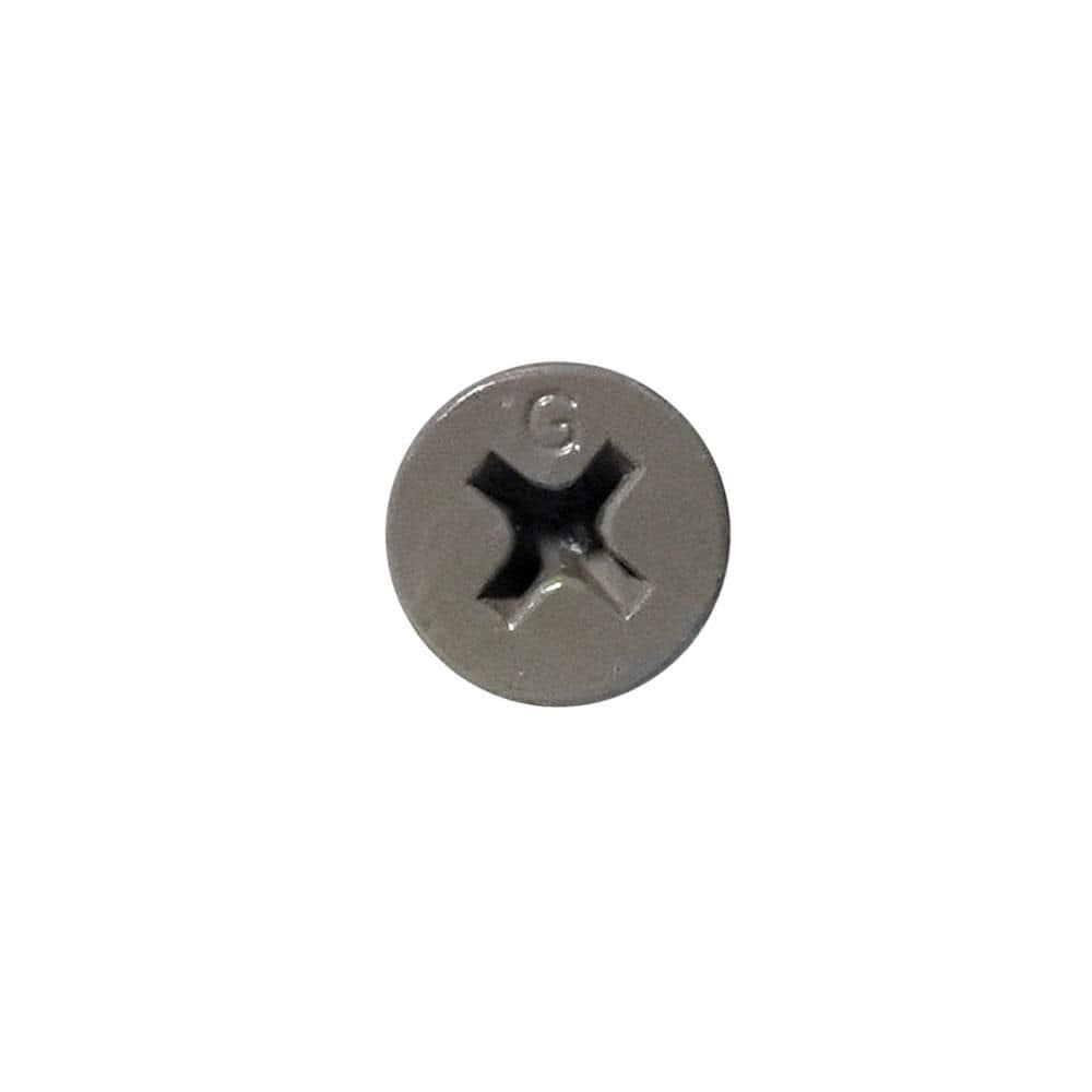 Grabber #8 3 in. Philips Bugle-Head Wood Deck Screws (4)