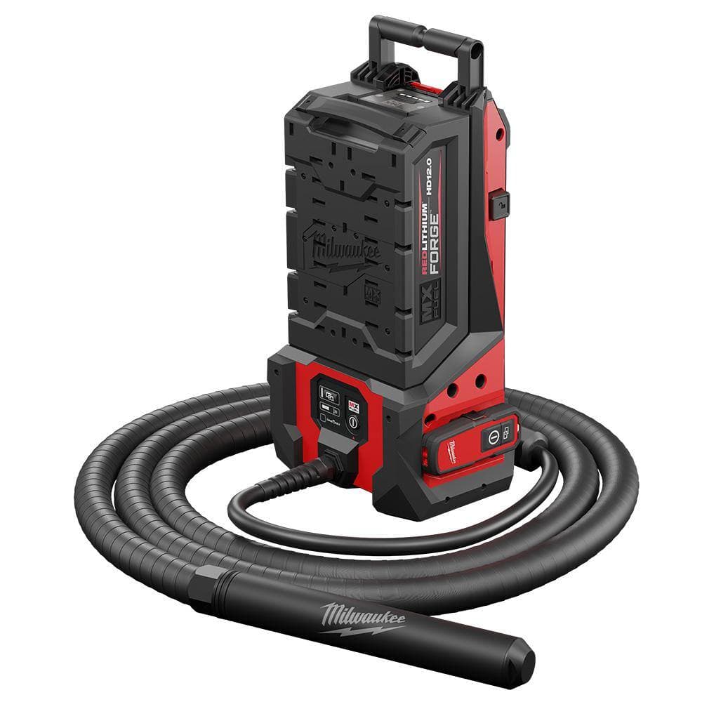 Milwaukee MX FUEL High Cycle Concrete Vibrator Kit with (3) FORGE XC 8.0 Batteries and (1) MX FUEL Super Charger (2)