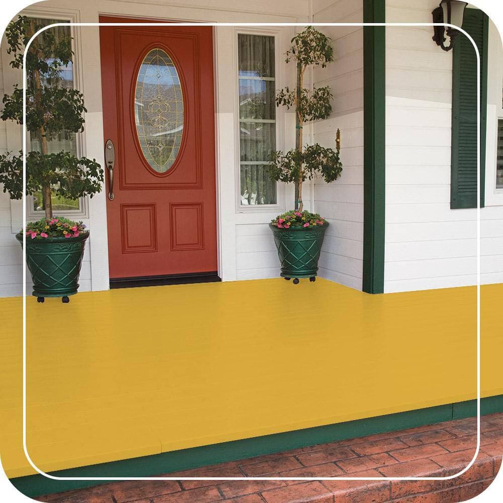 BEHR PREMIUM #P290-6 Low-Lustre Enamel Interior/Exterior Porch and Patio Floor Paint (2)