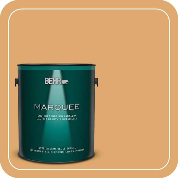 BEHR PREMIUM PLUS Home Decorators Collection #HDC-FL13-2 Corn Maze Enamel Low Odor & Primer (4)