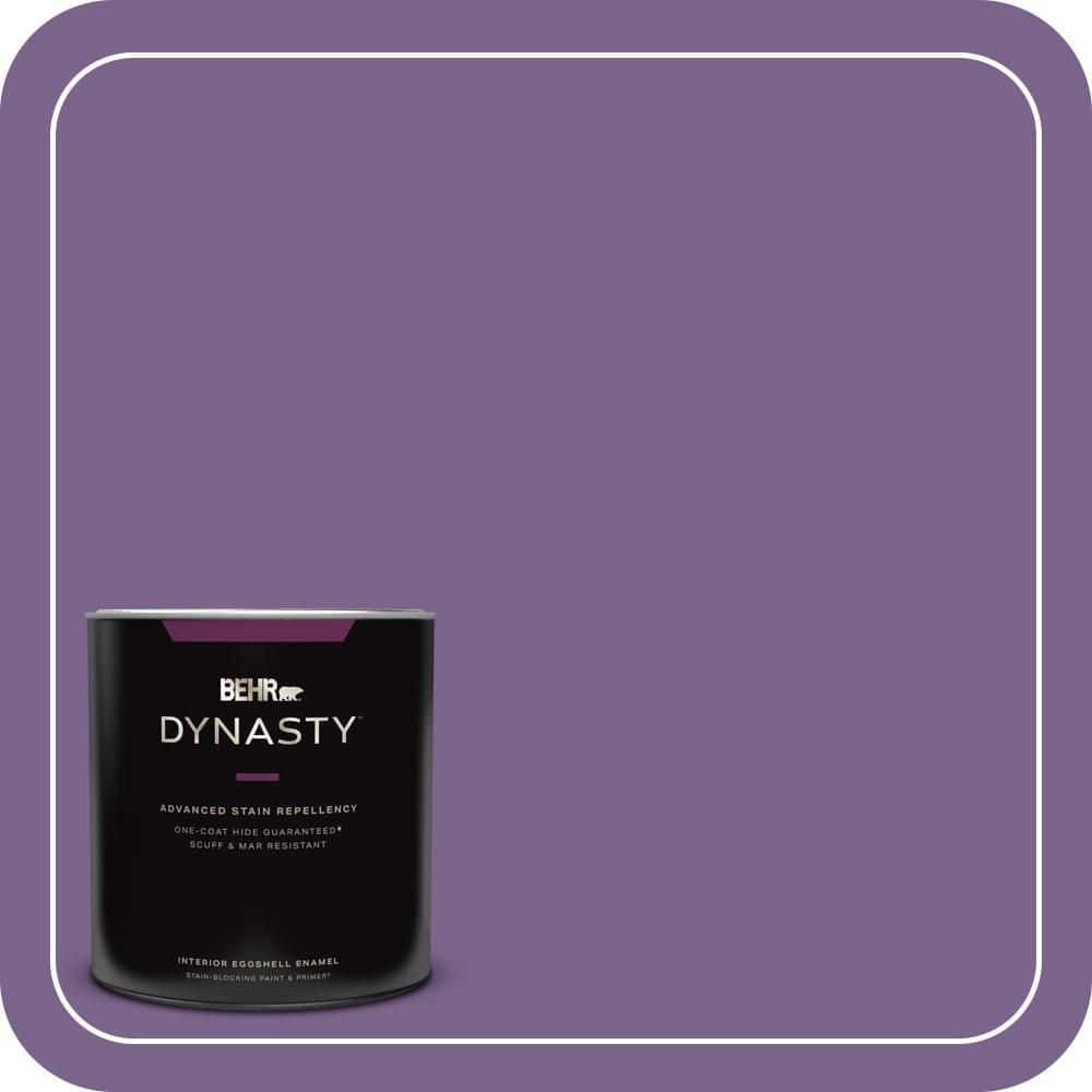 BEHR DYNASTY 1 qt. #M570-6 Notorious Eggshell Enamel Interior Stain-Blocking Paint and Primer